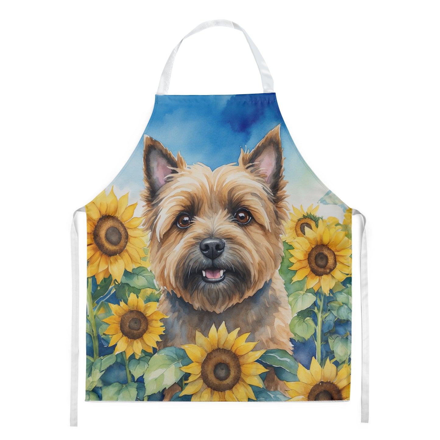 Buy this Cairn Terrier in Sunflowers Apron