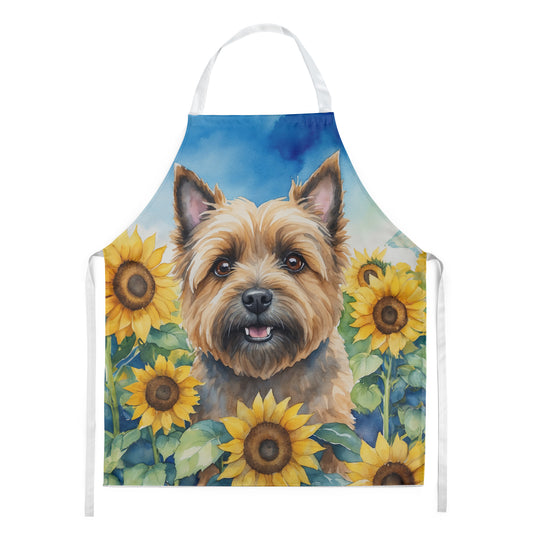 Buy this Cairn Terrier in Sunflowers Apron