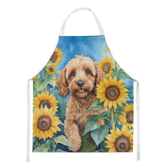 Buy this Cockapoo in Sunflowers Apron