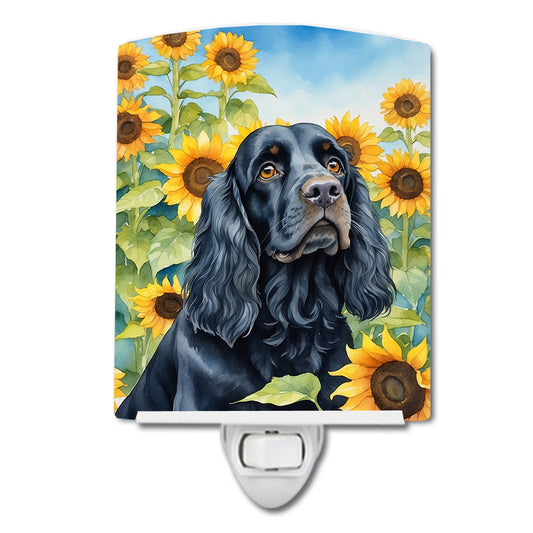 Buy this Cocker Spaniel in Sunflowers Ceramic Night Light