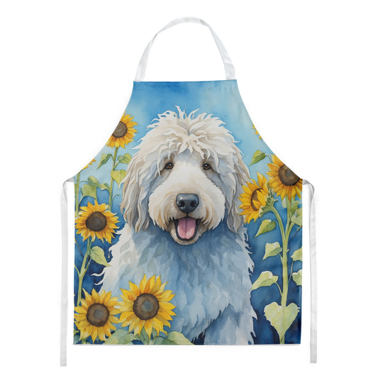 Buy this Komondor in Sunflowers Apron