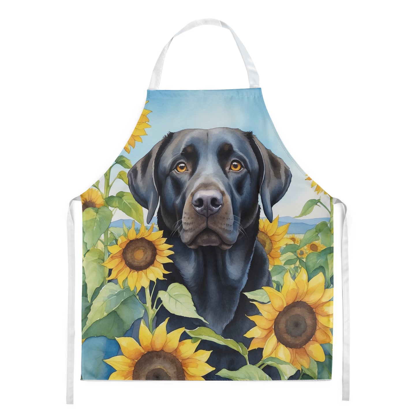 Buy this Labrador Retriever in Sunflowers Apron