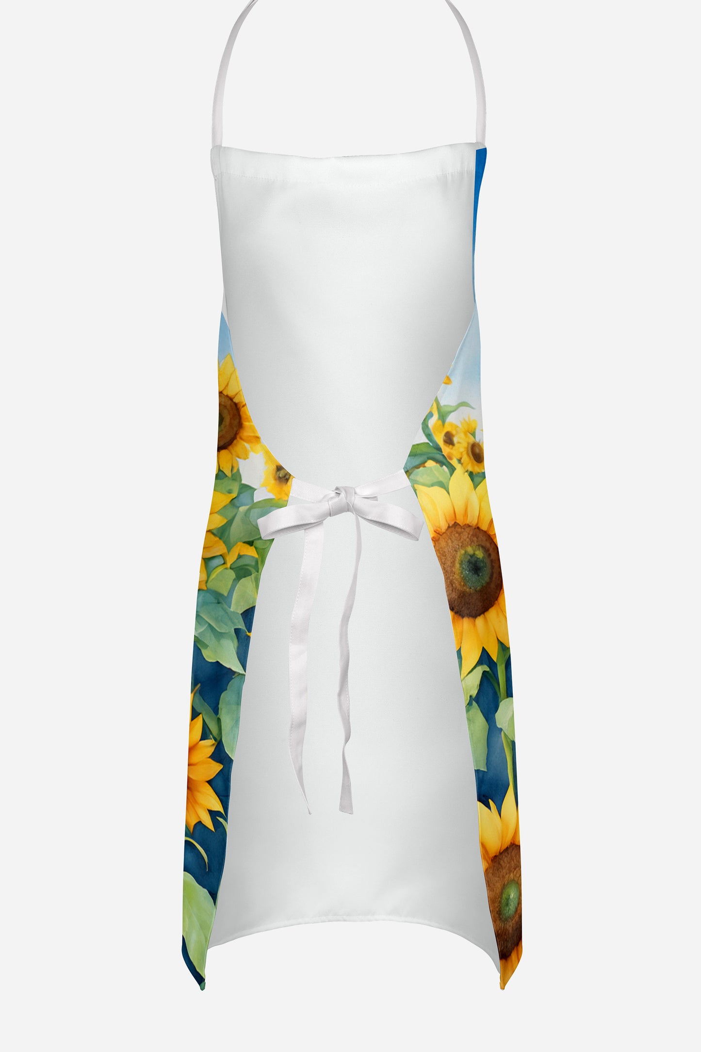 Lakeland Terrier in Sunflowers Apron