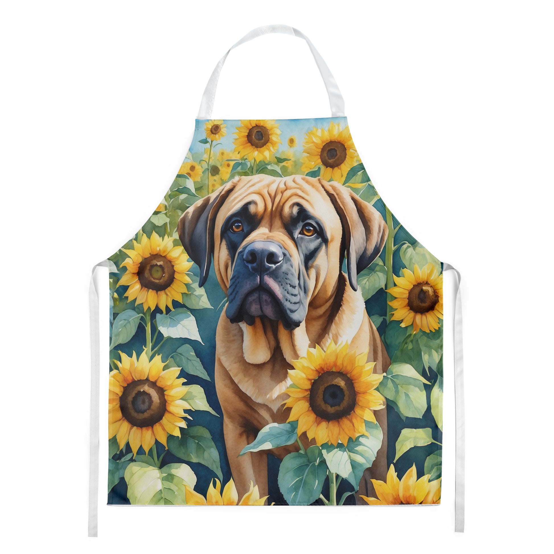 Buy this Mastiff in Sunflowers Apron