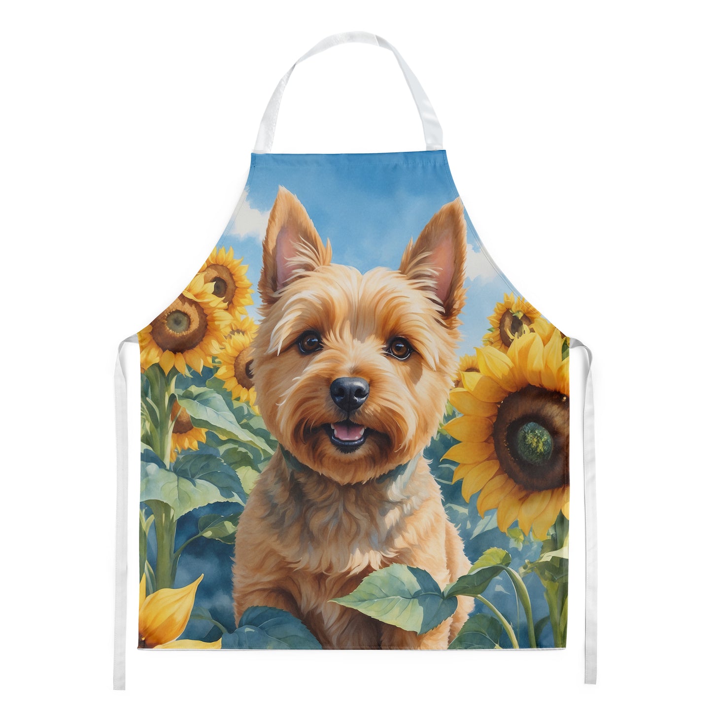 Buy this Norwich Terrier in Sunflowers Apron