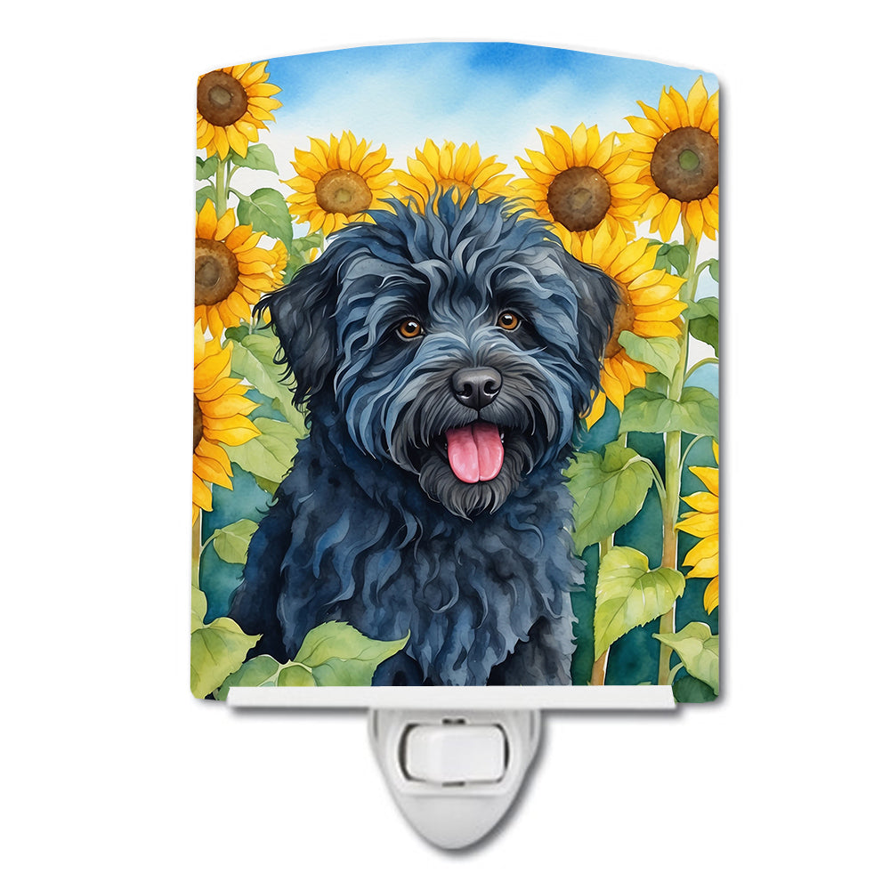 Buy this Puli in Sunflowers Ceramic Night Light