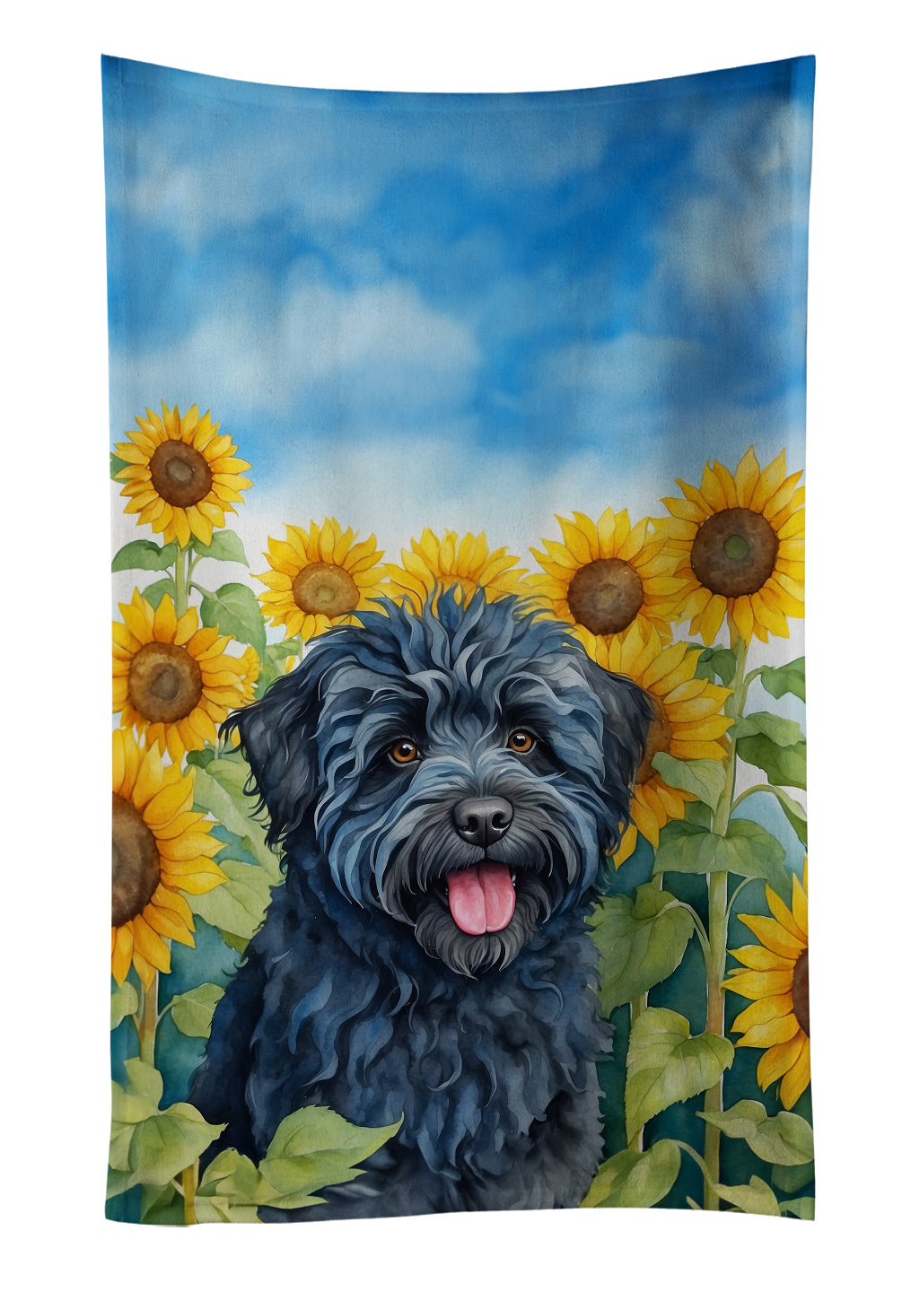 Buy this Puli in Sunflowers Kitchen Towel