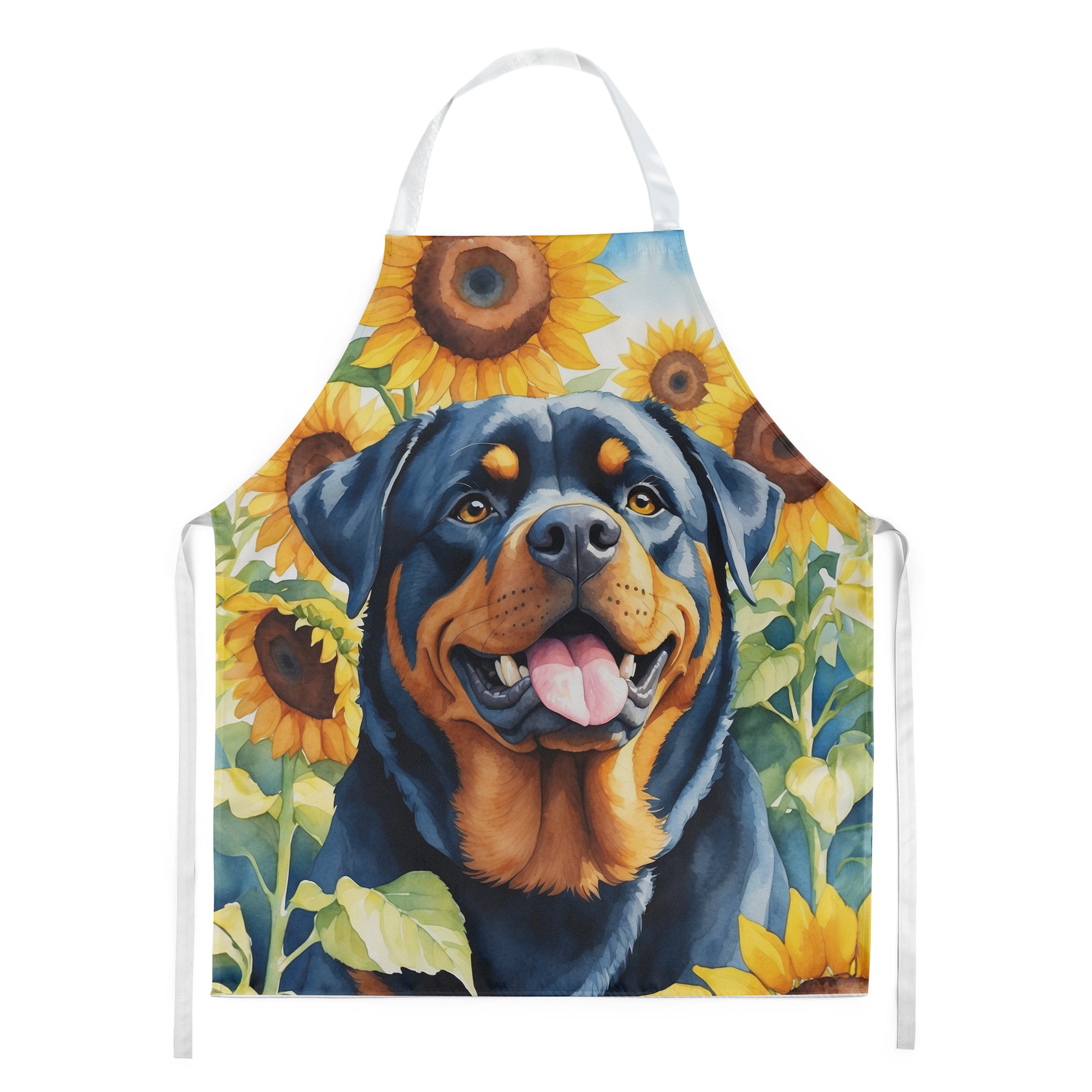 Buy this Rottweiler in Sunflowers Apron