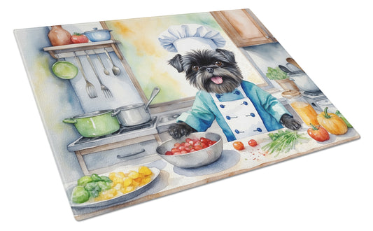 Buy this Affenpinscher The Chef Glass Cutting Board