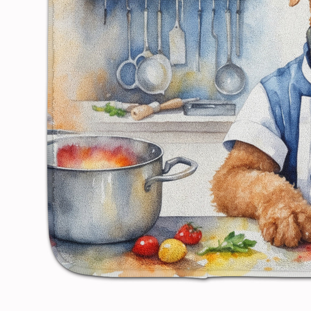 Airedale Terrier The Chef Memory Foam Kitchen Mat