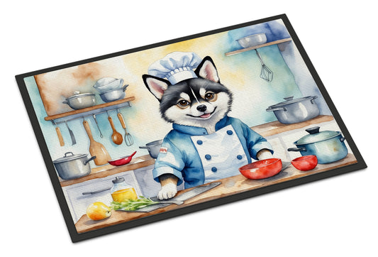 Buy this Alaskan Klee Kai The Chef Doormat