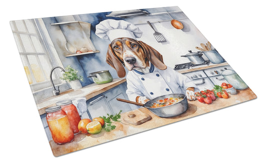 Buy this American English Coonhound The Chef Glass Cutting Board