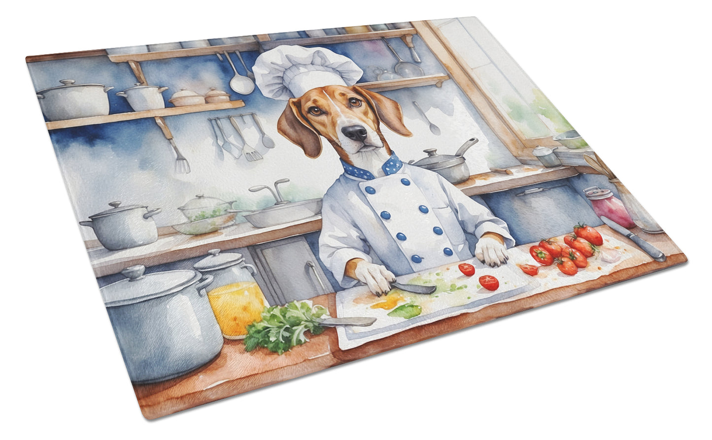 Buy this American Foxhound The Chef Glass Cutting Board