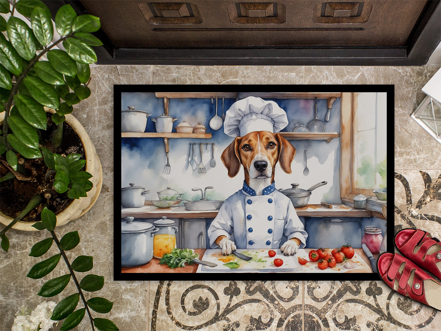 American Foxhound The Chef Doormat