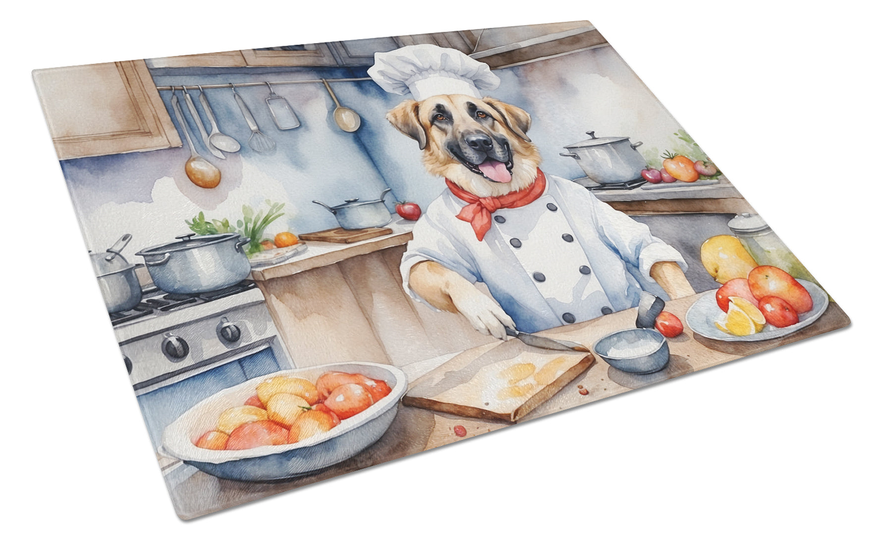 Buy this Anatolian Shepherd The Chef Glass Cutting Board