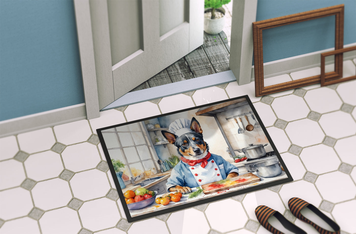 Australian Cattle Dog The Chef Doormat