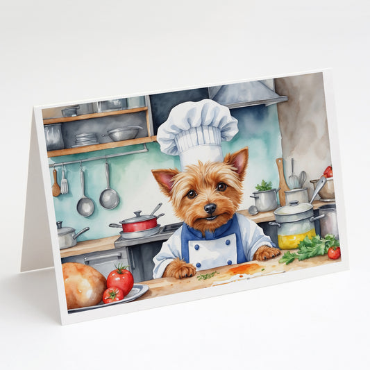 Buy this Australian Terrier The Chef Greeting Cards Pack of 8