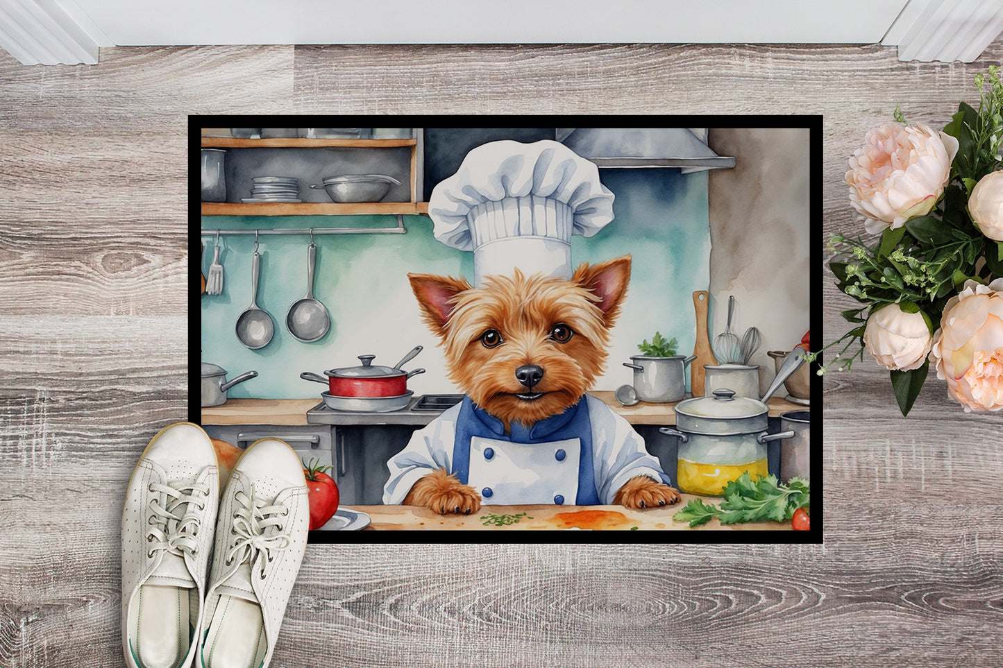 Australian Terrier The Chef Doormat