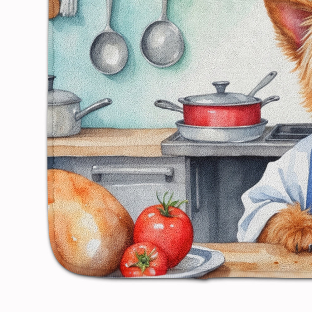 Australian Terrier The Chef Memory Foam Kitchen Mat