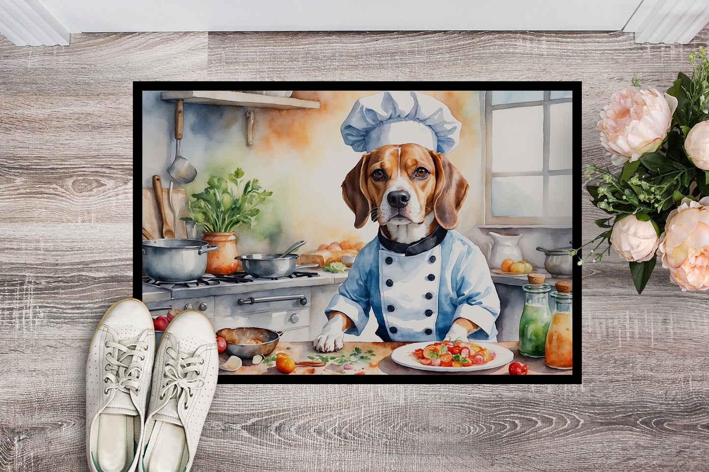 Beagle The Chef Doormat