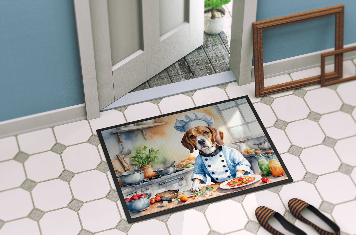 Beagle The Chef Doormat