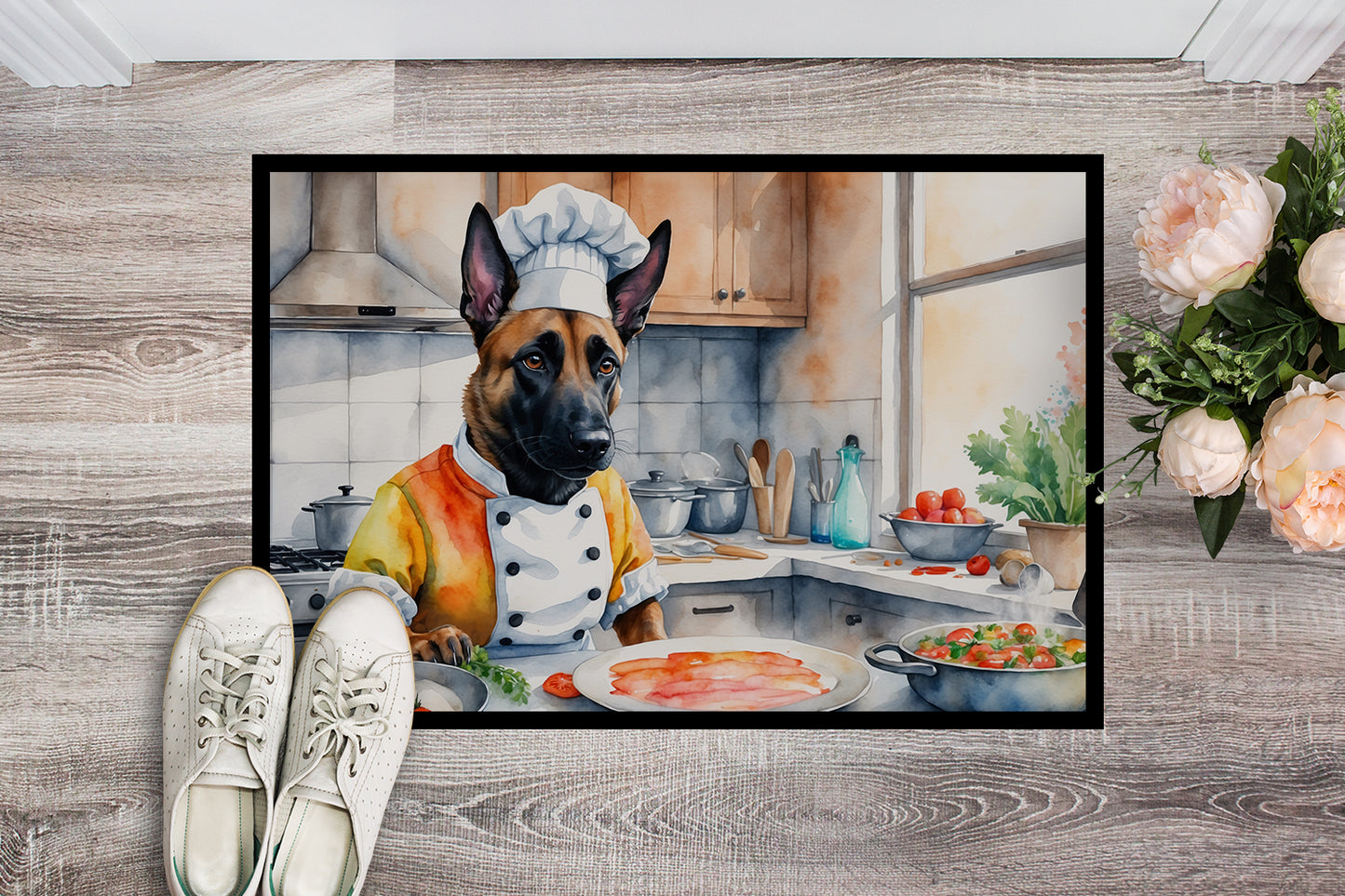 Belgian Malinois The Chef Doormat