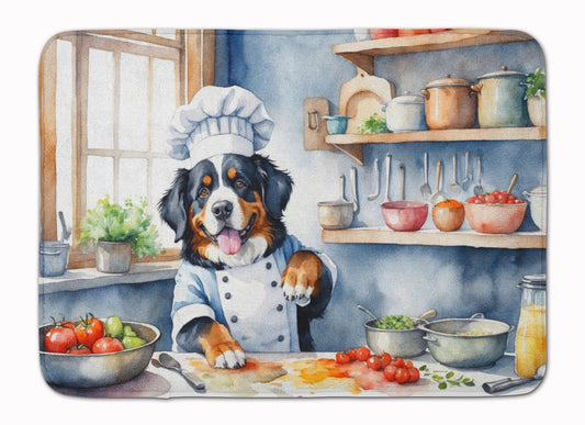 Buy this Bernese Mountain Dog The Chef Memory Foam Kitchen Mat