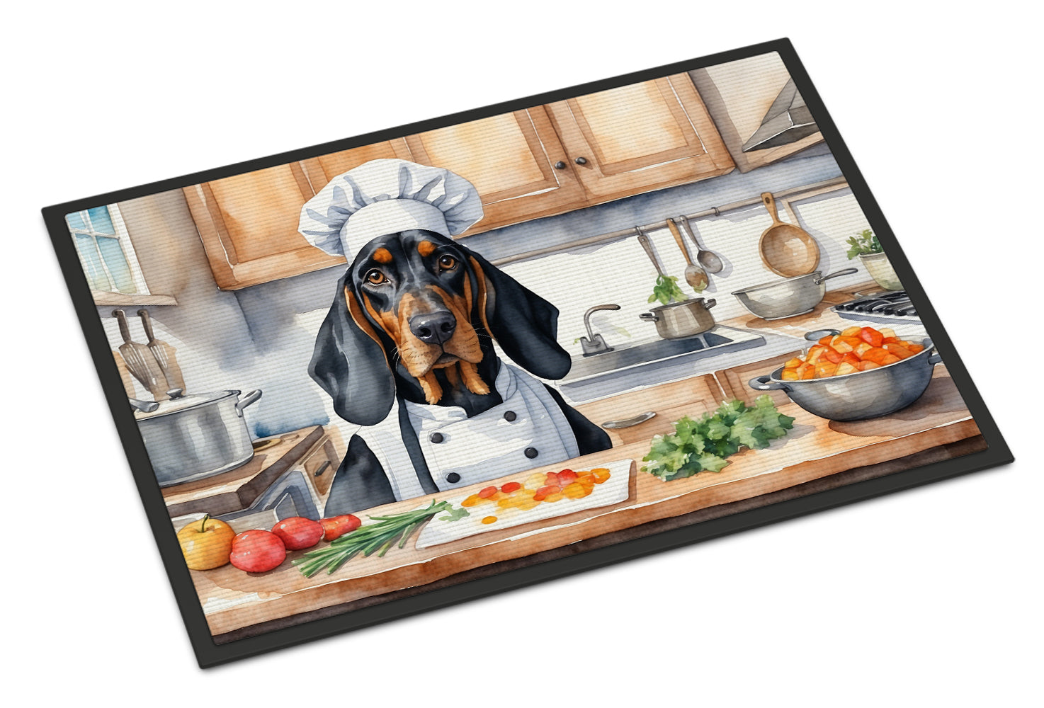 Buy this Black and Tan Coonhound The Chef Doormat