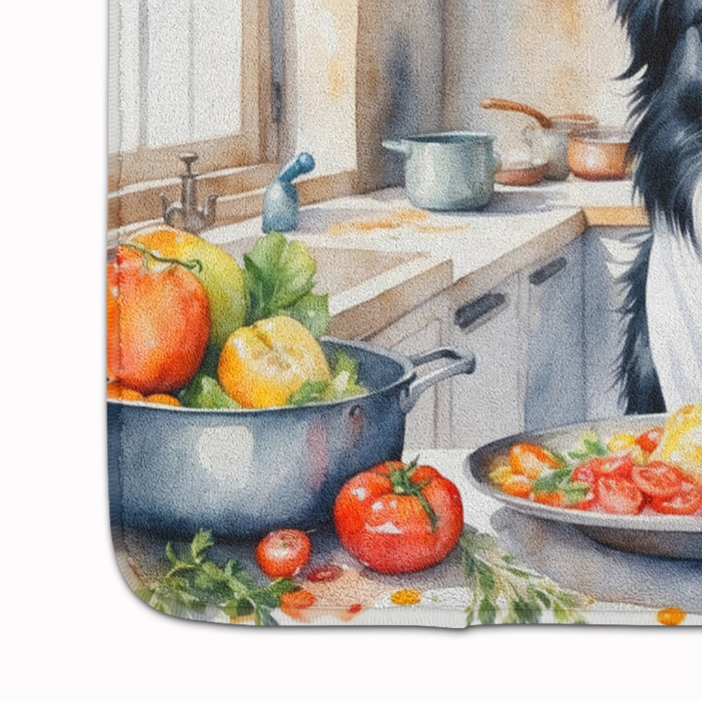 Border Collie The Chef Memory Foam Kitchen Mat