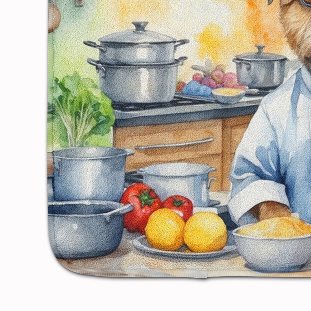 Border Terrier The Chef Memory Foam Kitchen Mat