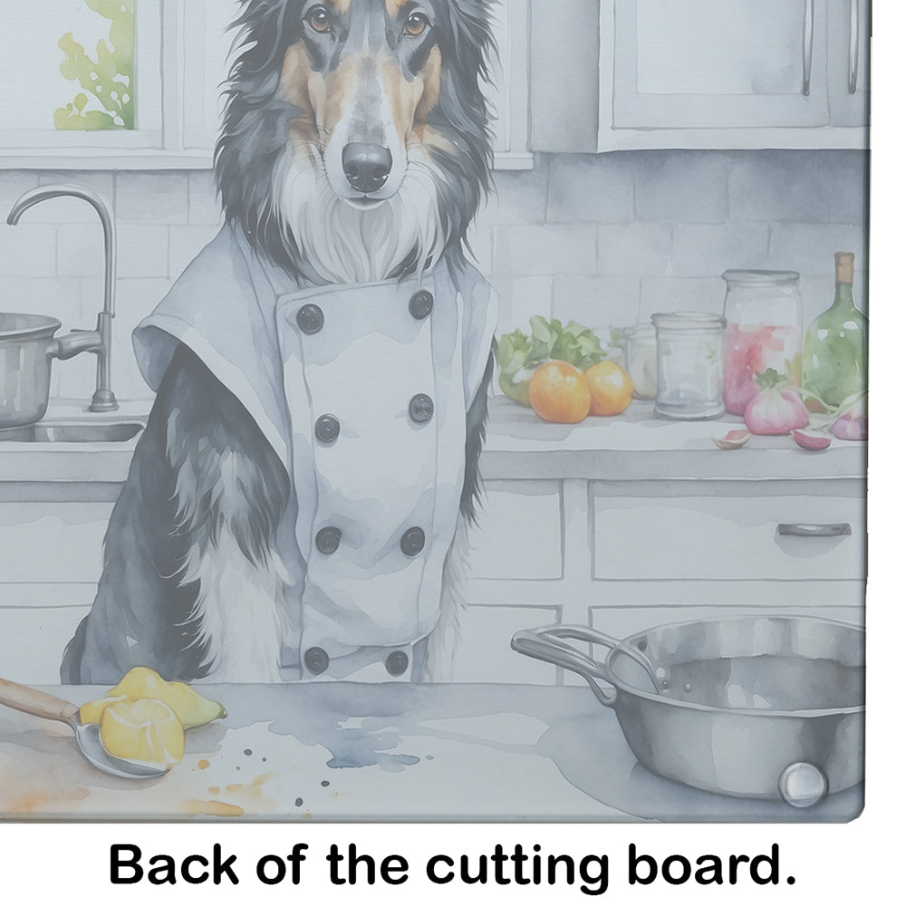 Borzoi The Chef Glass Cutting Board