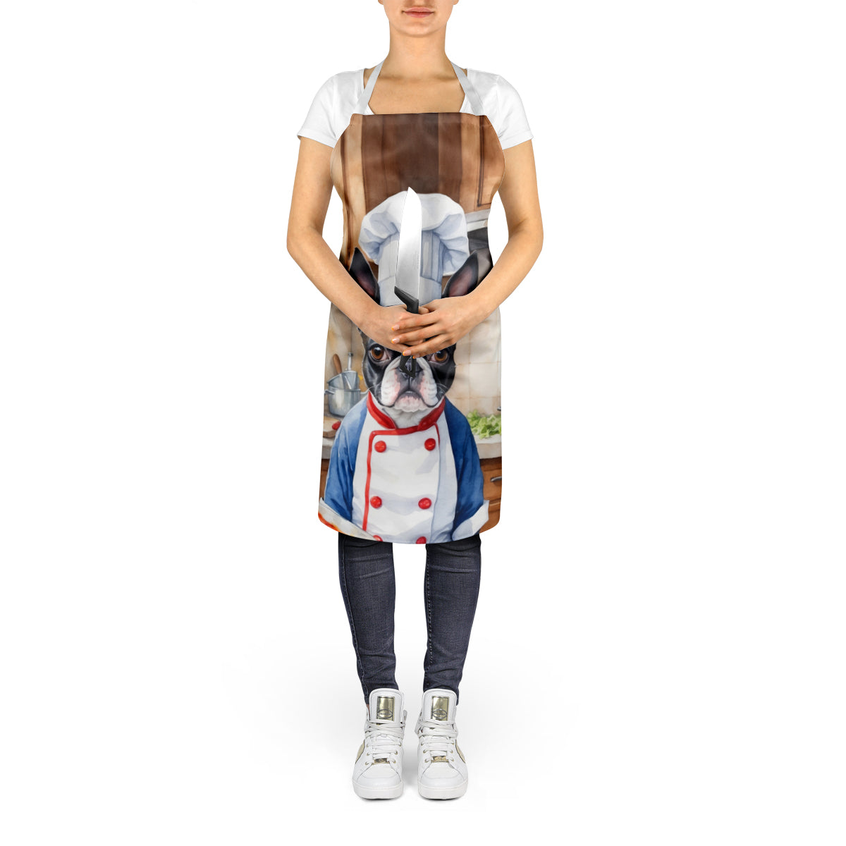 Boston Terrier The Chef Apron