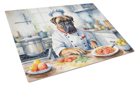 Buy this Bullmastiff The Chef Glass Cutting Board