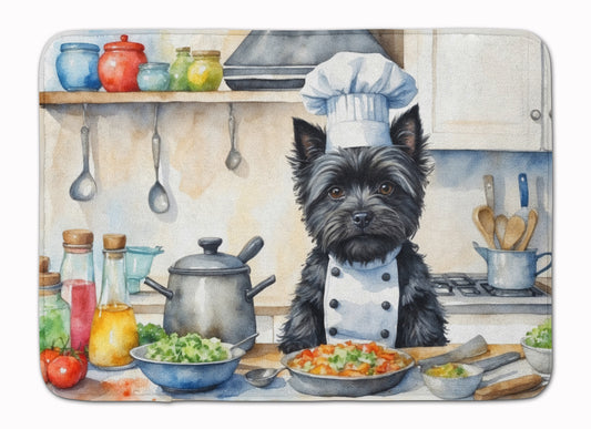 Buy this Cairn Terrier The Chef Memory Foam Kitchen Mat