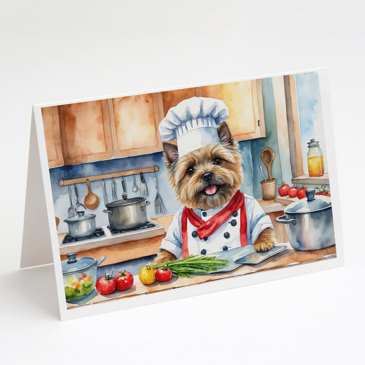 Buy this Cairn Terrier The Chef Greeting Cards Pack of 8