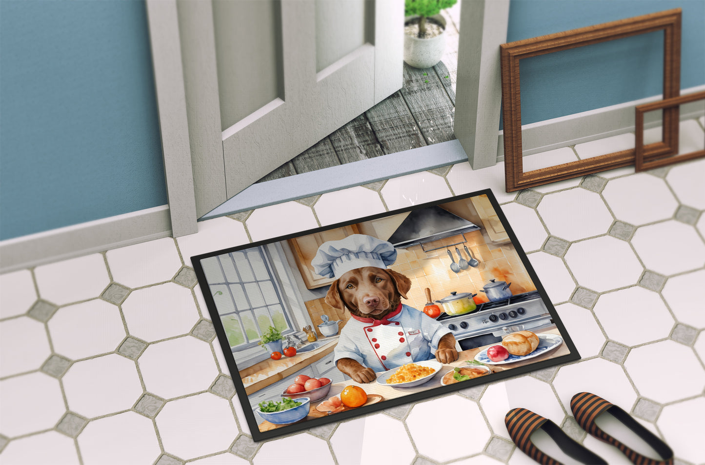 Chesapeake Bay Retriever The Chef Doormat