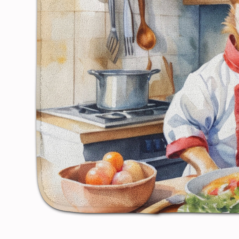 Chihuahua The Chef Memory Foam Kitchen Mat