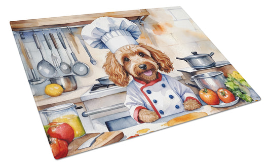 Buy this Cockapoo The Chef Glass Cutting Board