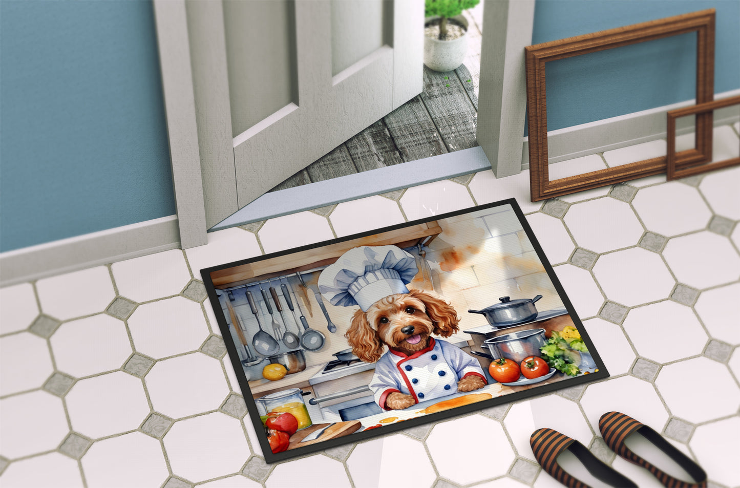 Cockapoo The Chef Doormat