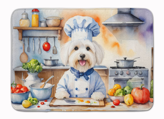 Buy this Coton de Tulear The Chef Memory Foam Kitchen Mat