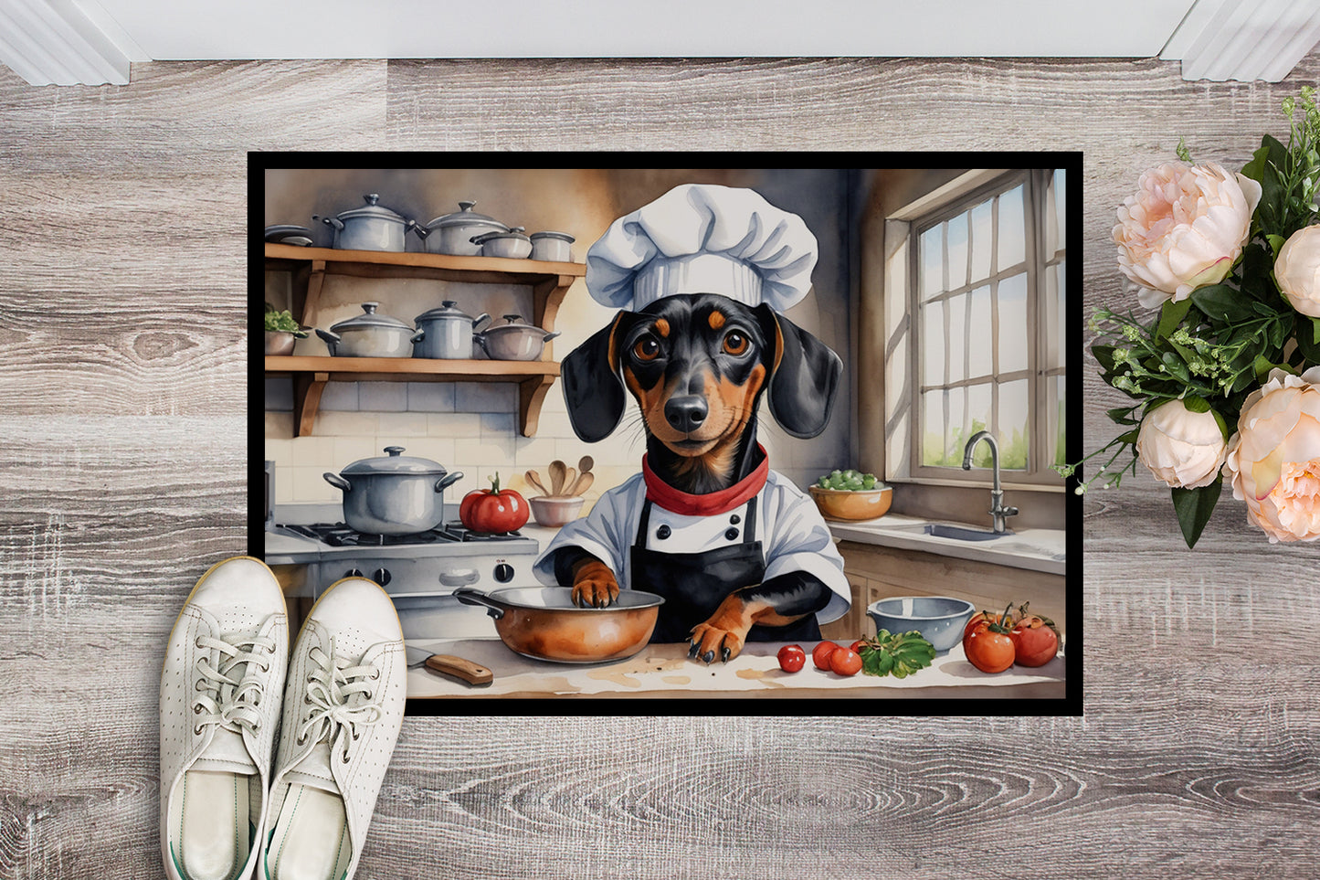 Dachshund The Chef Doormat