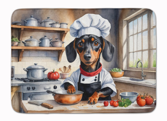 Buy this Dachshund The Chef Memory Foam Kitchen Mat