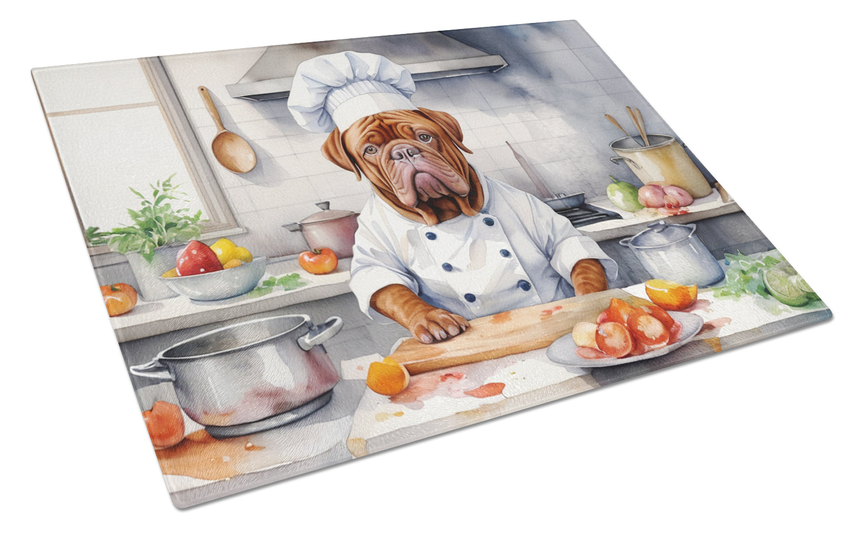 Buy this Dogue de Bordeaux The Chef Glass Cutting Board