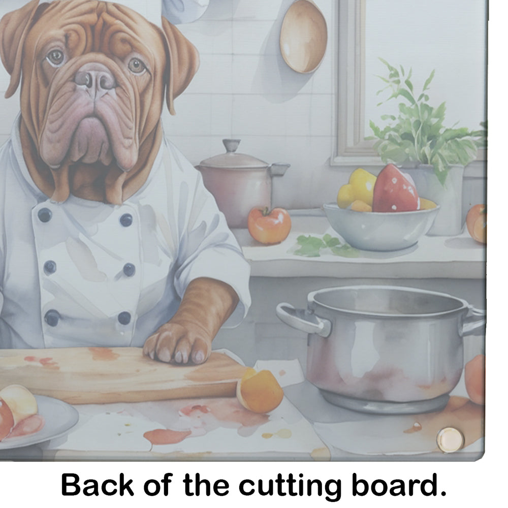 Dogue de Bordeaux The Chef Glass Cutting Board