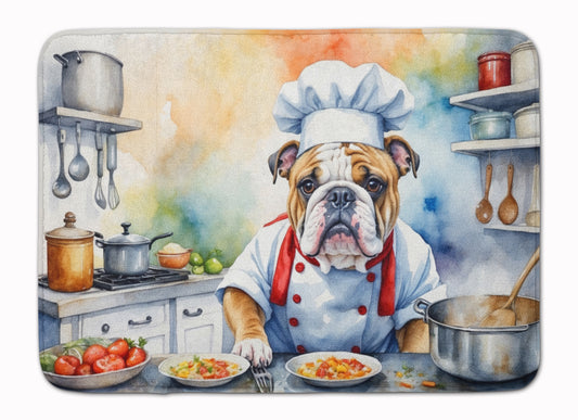 Buy this English Bulldog The Chef Memory Foam Kitchen Mat