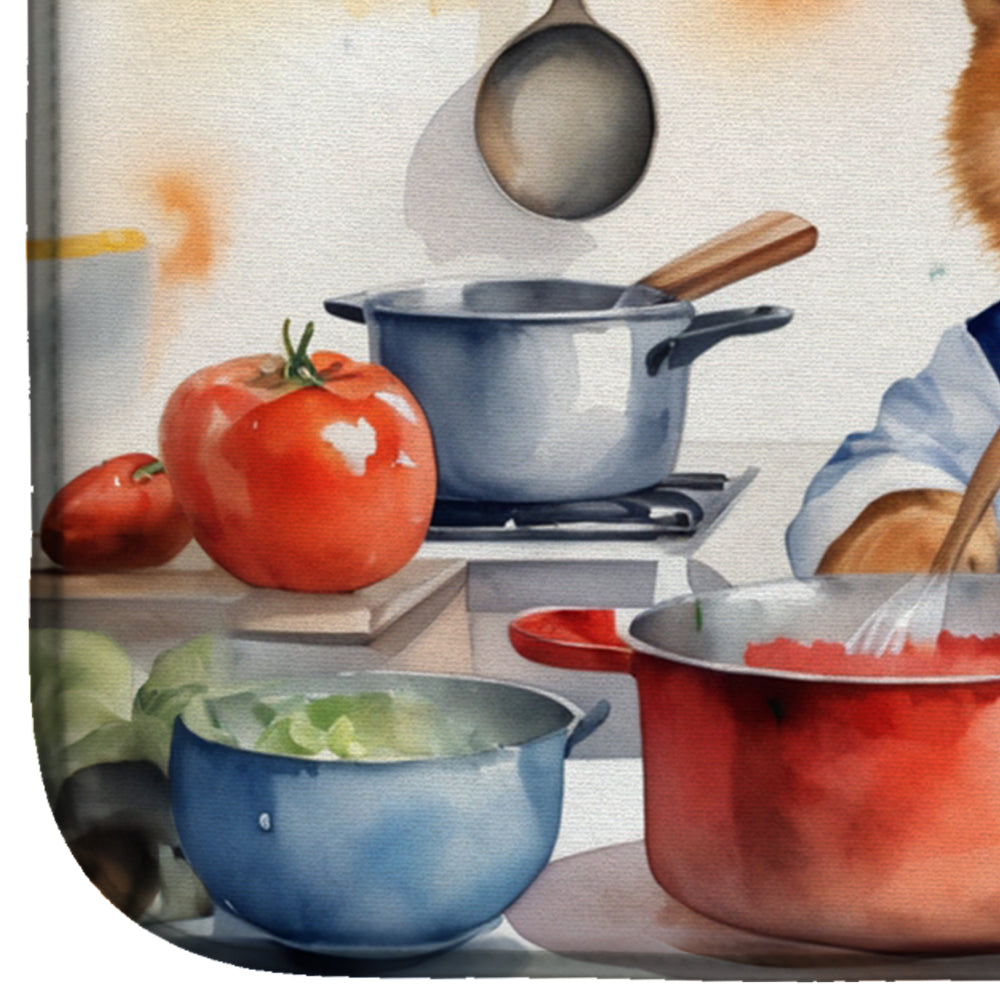 Finnish Spitz The Chef Dish Drying Mat