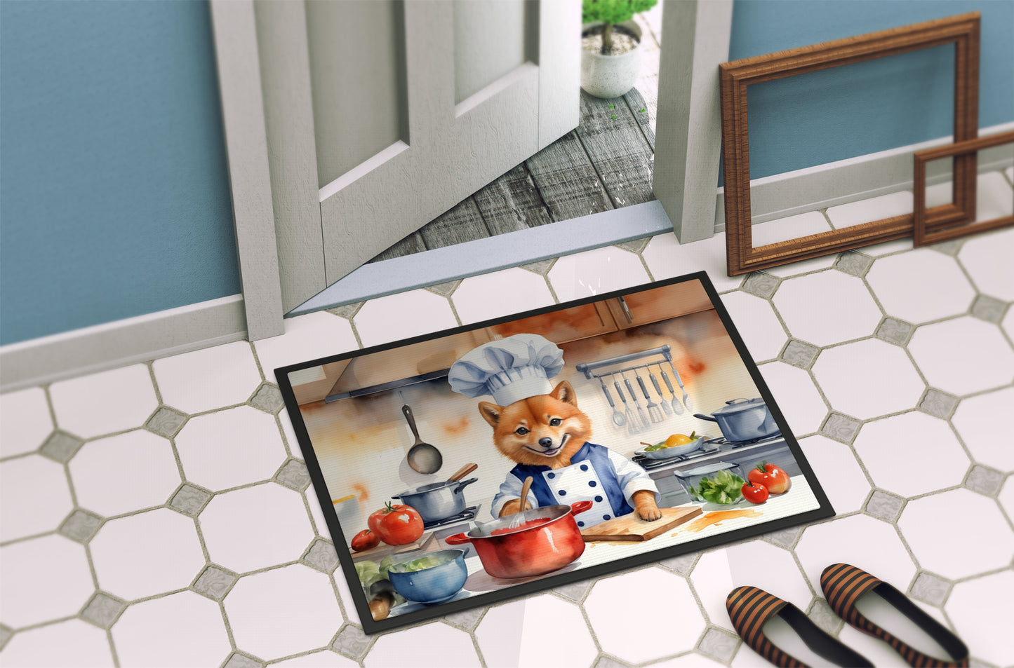 Finnish Spitz The Chef Doormat