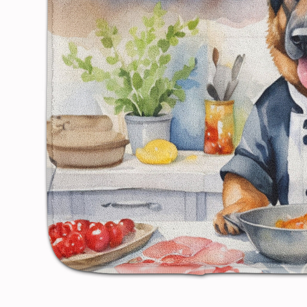 German Shepherd The Chef Memory Foam Kitchen Mat