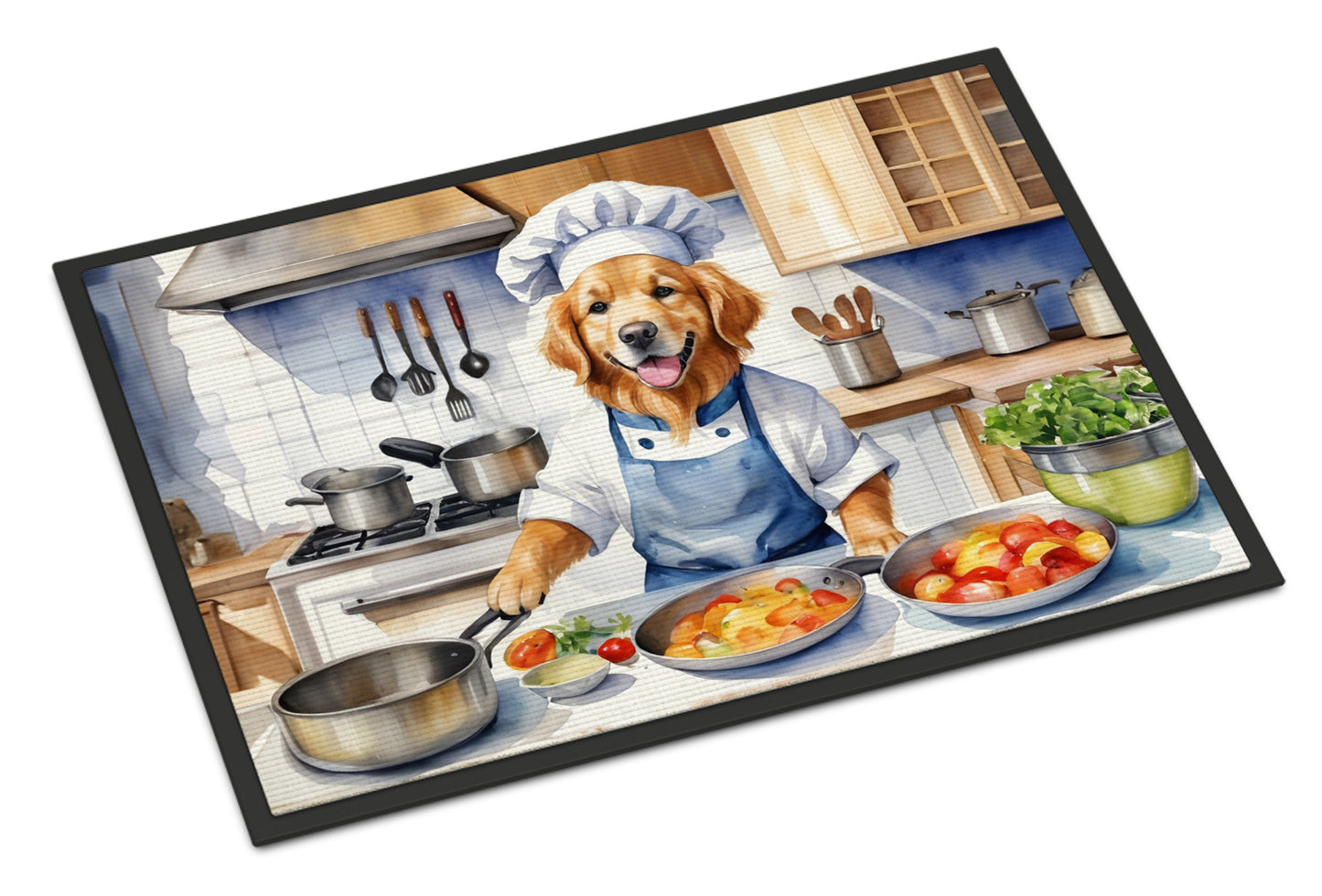 Buy this Golden Retriever The Chef Doormat