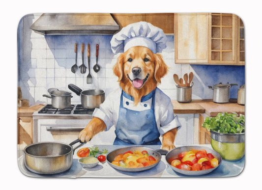 Buy this Golden Retriever The Chef Memory Foam Kitchen Mat